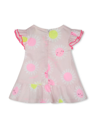 Billieblush Baby Floral-Print Dress in Pink (Imperfect)
