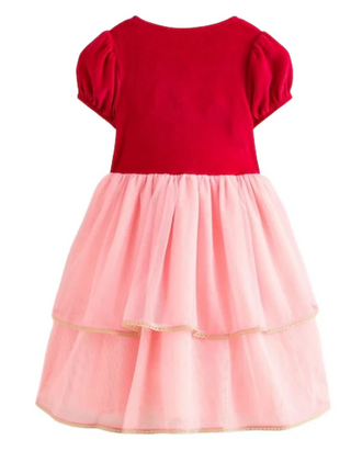 Mini Boden Girl's Christmas Nutcracker Applique Dress (Imperfect)