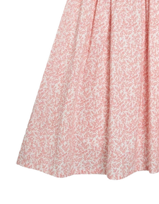 JOJO Maman Girl’s Baby Ditsy Floral Smocked Woven Dress in Pink Ditsy