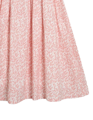 JOJO Maman Girl’s Baby Ditsy Floral Smocked Woven Dress in Pink Ditsy