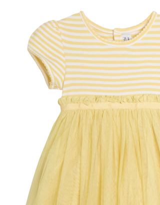 JOJO Maman Girl's Baby Peppa Pig Tulle Party Dress in Yellow