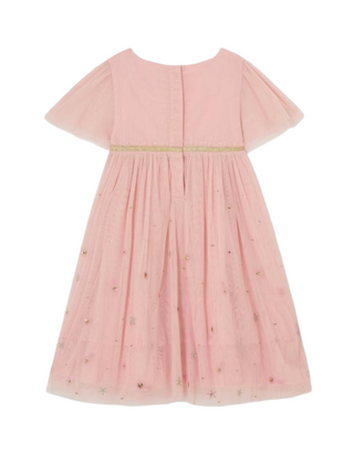 John Lewis Girls' Heirloom Collection Shimmer Tulle Party Dress in Metallic (Imperfect)