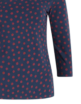 Women's Colour Scheme Top in Inked Spot Magpie