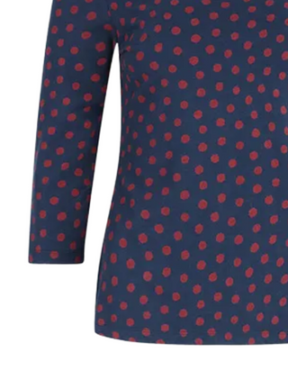 Women's Colour Scheme Top in Inked Spot Magpie