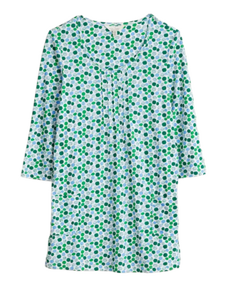 Women's Busy Lizzy Tunic in Pebble Spot Island (IMPERFECT0