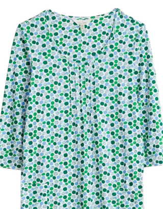 Women's Busy Lizzy Tunic in Pebble Spot Island (IMPERFECT0