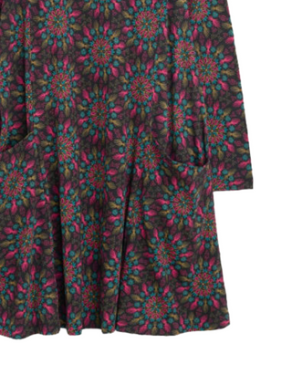 Women's Sea Oak Dress in Frost Flower Onyx