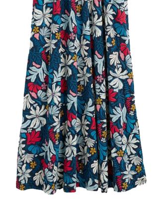 Women's Chateaux Short Sleeve Dress Seaweed Flower Maritime