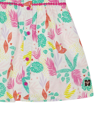 Carrement Beau Girls Sleeveless Clothing Set in White Mix (Imperfect)