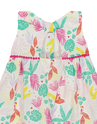 Carrement Beau Girls Sleeveless Clothing Set in White Mix (Imperfect)