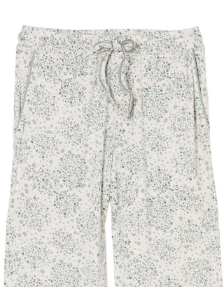 Womens Lola Floral Jersey Pyjama Bottoms in Grey