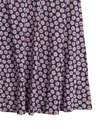 Women's Tamba Skirt in Aster Dot Maritime
