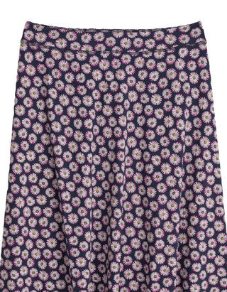 Women's Tamba Skirt in Aster Dot Maritime