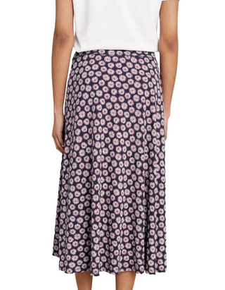 Women's Tamba Skirt in Aster Dot Maritime