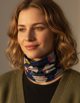 Women's Organic Cotton Handyband in Treloar Floral Harbour