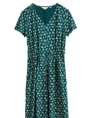 Women's Chy Ryn Dress in Flower Cuttings Dark Wreckage