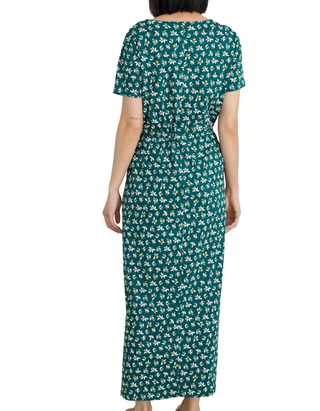 Women's Chy Ryn Dress in Flower Cuttings Dark Wreckage