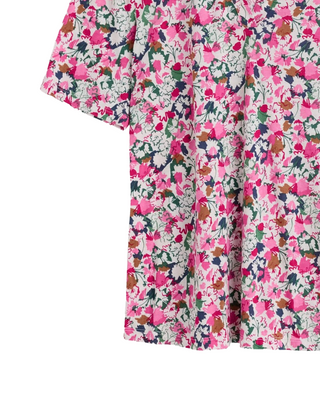 Women's Misty Sky Jersey Shirt in Blossom Sketch Chalk