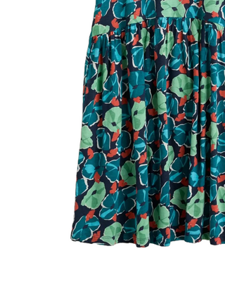 Women's Sea Mirror Jersey Dress in Teal Regu