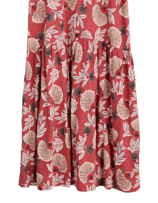 Women's Sea Mirror Jersey Dress In Dahila Bloom