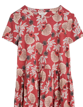 Women's Sea Mirror Jersey Dress In Dahila Bloom