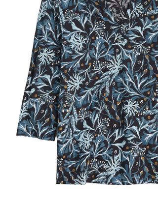 Women's 3/4 Sleeve Jersey Wavecrest Shirt in Blue