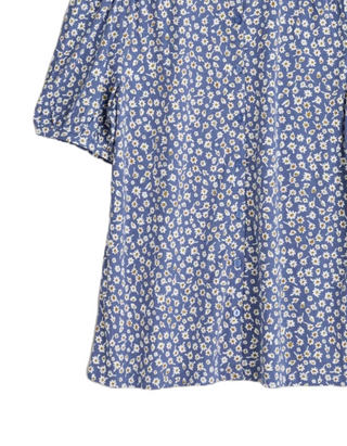Women's Embrace Short Sleeve Shirt Blue Lawn Spot Lu