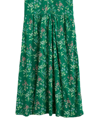 Women's Mainland Jersey Midi Dress in Windflower Copse