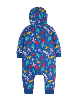 Frugi Kids Snuggle Suit in Rainbow Flight Frugi