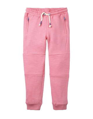 Mini Boden Kids Full Length Warrior Knee Joggers in Pink