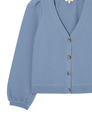 Women's Charlotte Cardigan in Light Blue