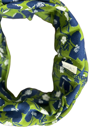 Women's Organic Cotton Handyband in Green Floral