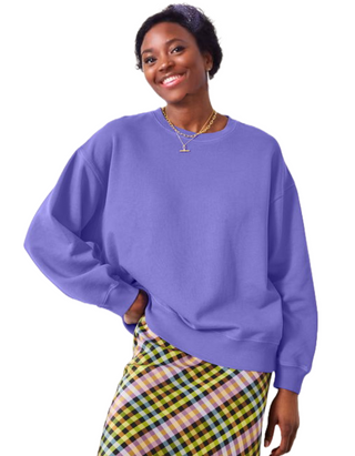 Women's Quaden Oversized Sweatshirt in Lilac