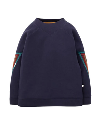 Easy On Lightning Sweatshirt in Indigo/Thunder Bolt