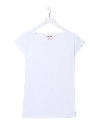 Women's Organic Cotton Ivy T-Shirt in White (IMPERFECT)