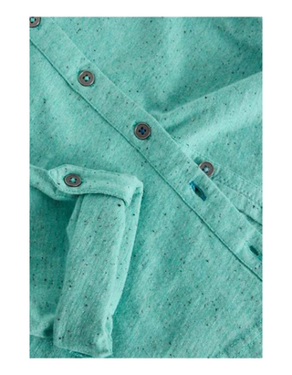 Women's Annie Pocket Jersey Shirt in Bright Blue