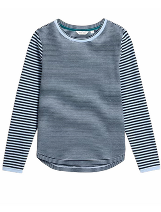 Women's Clara Sparkle Long Sleeve T-Shirt in Blue Multi