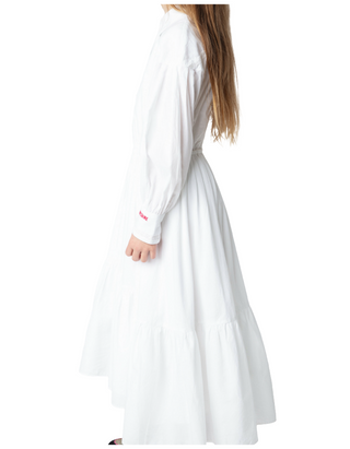 Zadig & Voltaire Girls' Voile Ceremony Dress in White