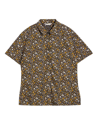 Women's Short Sleeve Printed Cosmec Jersey Shirt in Grey Mix (Imperfect)