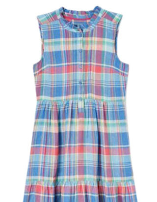 Women's Kaylee Null Pintuck Button Dress in Multicolour (Imperfect)