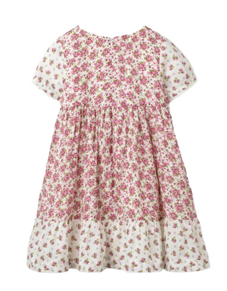 Mini Boden Girls' Floral Printed Dress in Vintage Posy Dress