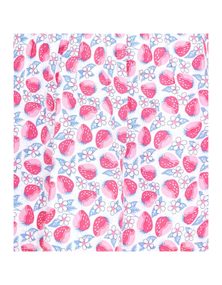 JoJo Maman Bebe Girls' Strawberry Bloom Pretty Blouse in Pink