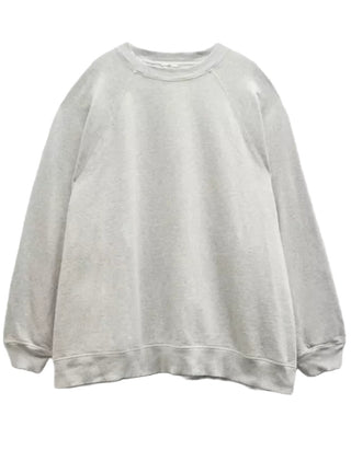 Women’s Long Sleeve Megan Oversized Sweatshirt in Grey Marl