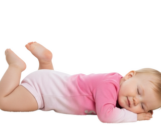 FILA Girl's  Monogram Algorithm Dip Die Ombre Romper in Pink