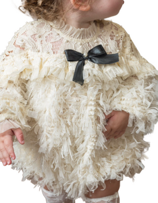 Petite Maison Kids Ivanna Romper - Ivory