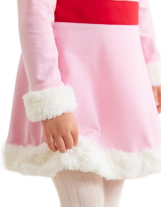 Girls' Discovery Jovie Elf Costume Dress in Pink (Imperfect)