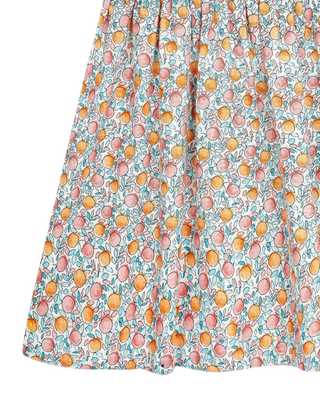 JoJo Maman Bebe  Girls' Button Front Collar Tea Dress in Pink