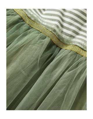 Mini Boden Girls' Jersey Tulle Mix Dress in