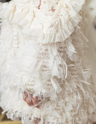 Petite Maison Kids Ivanna Romper - Ivory