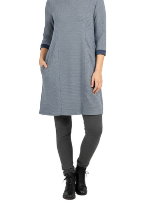 Women's Stripe Clew Tunic Spale Night Beachwood in Blue